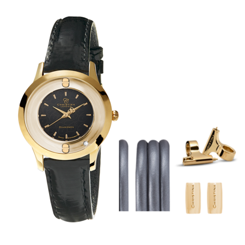 Collect ur 334GBLBL + Gunmetal Watch Cord set - Christina Jewelry & Watches